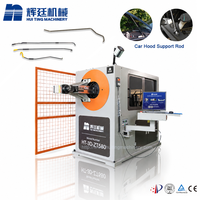 Cintreuse de fil d'acier CNC 3D 5 axes PLC 3-8mm Huiting OEM ODM, machine de formage automatique haute précision pour l'automobile