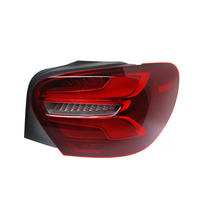 Feux arrière à LED JY 2013-2018 pour Mercedes-Benz Classe A W176 avec lentille transparente, installation Plug & Play, clignotants séquentiels