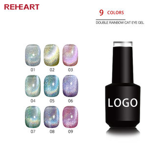 유기농 스파클 시리즈 반영구적 마그네틱 매니큐어 한국식 통기성 무독성 캣아이 젤 세트 개인 라벨 브랜드 - Product Image 1