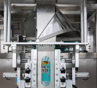 Machine de remplissage de sachets multi-têtes à pesage linéaire haute précision pour haricots, lentilles, fruits secs, dattes et snacks