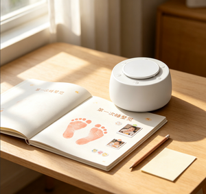 Máquina <span class=keywords><strong>de</strong></span> Sonido Blanco Portátil 2026 First Tech Carer Robot para Dormir, Relajante con 20 Melodías, Recargable, Terapia <span class=keywords><strong>de</strong></span> Ayuda para Dormir - Product Image 1