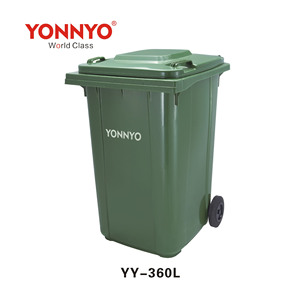 Venta Directa de Fábrica Yongyao, Contenedor de Basura de Plástico para Saneamiento Ambiental YY-360L con Nervaduras Reforzadas en los Cuatro Lados, Resistente y - Product Image 1