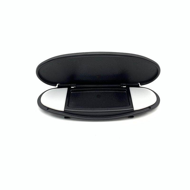 Housse de miroir de maquillage noire [avec abat-jour]