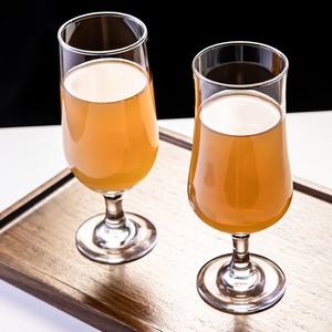 Dapat disesuaikan modis baru bebas timbal kristal piala kerajinan buatan tangan batang Tulip gelas bir anggur gelas gelas bir bertangkai - Product Image 6