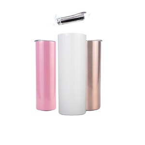 Gobelet droit pour impression par Sublimation, tissu synthétique, offre spéciale, 20 oz - Product Image 2