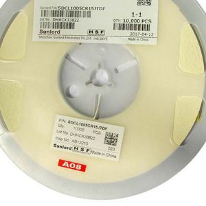 Whole Sale SDCL1005CR15JTDF 0402 1005 Inductors High-Frequency Inductors 150nH 5% 100mA 3.2ohm - Product Image 1