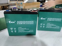 Baterai AGM Siklus Dalam 12V 20Ah untuk Sepeda Listrik, Skuter, Kursi Roda Mobilitas, dan Kendaraan Listrik