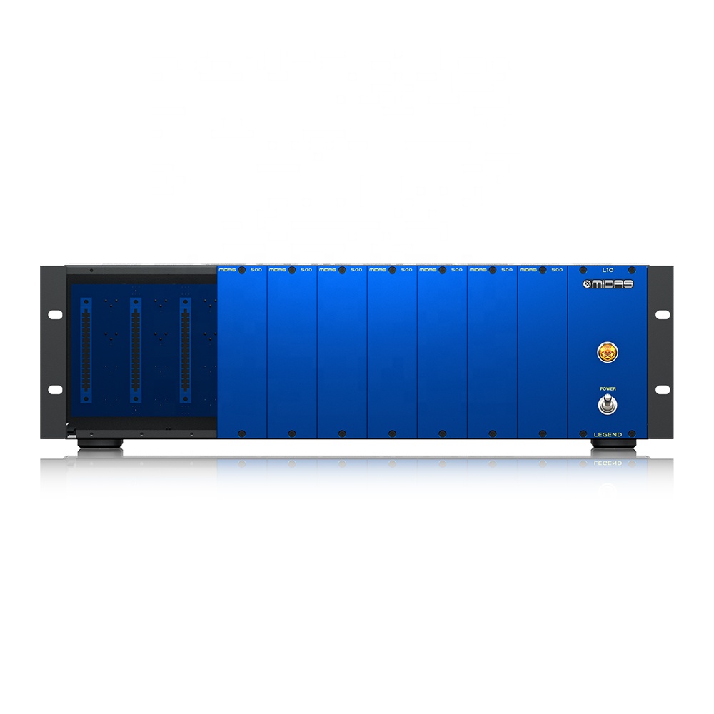 Midas Legend L10 - 10-Slot Rack Frame for 500 Series Modules