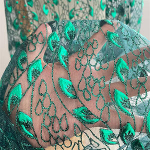 Ultimo Design in pizzo con paillettes e lustrini ricamati in <span class=keywords><strong>Tulle</strong></span> 3d tessuto in pizzo morbido <span class=keywords><strong>Tulle</strong></span> 3d - Product Image 2