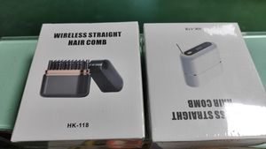 Taşınabilir Kablosuz Sıcak Tarak 2'si 1 Arada Saç Maşası ve Saç Düzleştirici Fırça Kablosuz Mini Hızlı Isınan Düzleştirici - Product Image 6