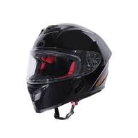 Casque de moto avec télécommande et feux de signalisation Casque de moto modulaire approuvé par les points Casque intégral Casque de moto moto