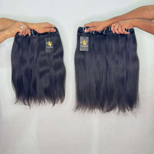 Indian Virgin Raw Wavy straight Human <b>Hair</b> <b>Weave</b>,Brazilian raw mink Curly Indian Temple human <b>hair</b> Wefted Bundle - Product Image 2