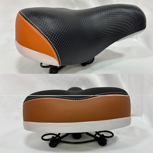 Asiento de Bicicleta Amplio y Cómodo para Bicicletas Comunes, Unisex, para Adultos, Todas las Estaciones, Color Negro - Product Image 1