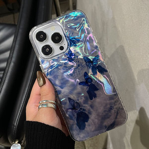 เคสโทรศัพท์ iPhone 17 AIR ลายคลื่นน้ำผีเสื้อว่ายน้ำสุดหรู พร้อมรูระบายอากาศขนาดใหญ่ ป้องกันการกระแทก - Product Image 5