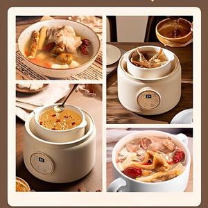Cuisinière électrique à micro-pression pour la maison, 1 L, multifonction intelligente, pour la préparation des aliments pour bébés - Product Image 4