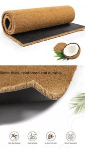 Aanpasbare bedrukte deurmat van kokosvezel, wasbaar, geschikt voor thuis en commerciële toepassingen. - Product Image 4