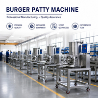 Nouvelle machine de moulage de galettes de burger entièrement automatique, machine industrielle de formage de galettes de viande, machine à faire des galettes de bœuf, de poulet, de porc, de hamburgers