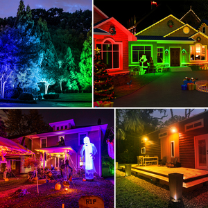 Nouvelle Lampe Solaire IP65 pour Jardin, Projecteur 7 LED à Détection de Lumière, Éclairage Extérieur pour Aménagement Paysager et Murale - Product Image 6