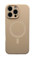Étui de téléphone de luxe en silicone véritable, magnétique, étanche et antichoc, compatible avec les modèles 16 Pro et 15 Pro Max