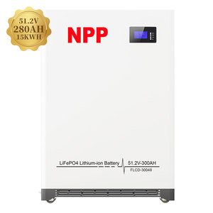 แบตเตอรี่สำรองสำหรับบ้านแบบติดผนัง ระบบไฮบริดกริด สำหรับ 5KWh 10KWh 15KWh 51.2V 100Ah 200Ah ระบบโซลาร์เซลล์แบบ CAN - Product Image 3