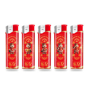 Briquets électroniques rechargeables à double arc DONYI, populaires dans les cuisines chinoises, briquets fantaisie à silex en vrac - Product Image 2