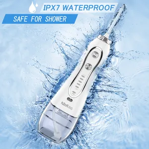 H2ofloss Usb caricato irrigatore orale portatile ricaricabile Water Jet Flosser impermeabile Ipx7 Dental Water Flosser