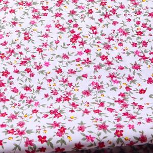 Peintures florales artificielles 100% coton, tissu sur mesure avec impression florale, petite étoffe pour chemisier <span class=keywords><strong>de</strong></span> femme - Product Image 6