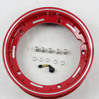 Moyeu de roue en aluminium de moto pneu à vide accessoires en aluminium pour italie piaggio vespa