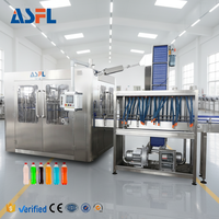 Ligne de production automatique de boissons gazeuses industrielles, machine de fabrication de boissons énergisantes, d'eau gazeuse et de boissons non alcoolisées avec système de remplissage