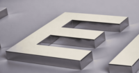 Lettres en métal en acier inoxydable 3D, étanches, pour enseignes publicitaires extérieures, logo d'entreprise, bureau, magasin, signalétique commerciale
