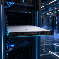 Serveur en rack 1U SR630, double Xeon, DDR4, PCIe 4.0 NVMe, informatique d'entreprise, configuration personnalisée testée
