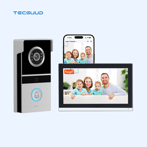 A101t kim loại không thấm nước trực quan hai-way intercom Home thiết bị an ninh intercom 10-inch màn hình có thể ghi lại video video chuông cửa - Product Image 1