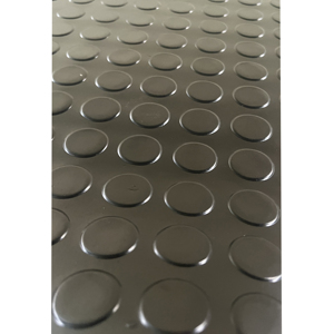 Personnalisable 3mm boucle ronde motif caoutchouc plaque tampon amortissement camion Pad usine revêtement de <span class=keywords><strong>sol</strong></span> produit - Product Image 1
