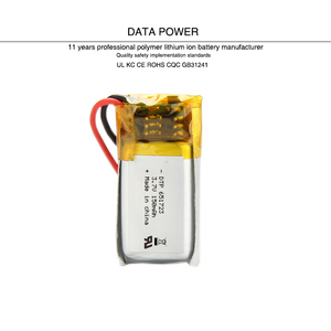 Polymer 651723 small 3,7 V 150mAh lithium polymer battery for device with Bluetooth function - Product Image 5