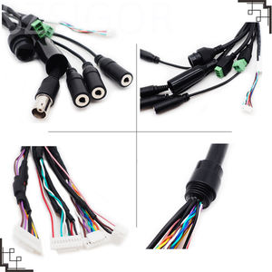 Автомобильный 4-контактный экранированный кабель RJ45 для камеры заднего вида, радио и системы резервного копирования, с ПВХ-оболочкой, медный проводник, номинальное напряжение 220В - Product Image 6