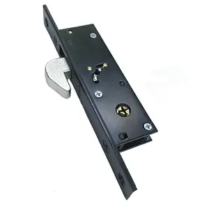 Cerradura de gancho de puerta deslizante, cierre de muesca de aleación de aluminio