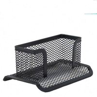 Support de Présentation Portable pour Cartes de Visite et Notes, en Maille Métallique, Vente Directe Usine, Idéal pour le Bureau, Prix Abordable