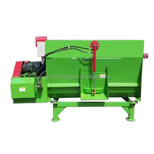 Husbandry Use 10cbm Tmr Animal Forage Blending Machine Silage Grass Mixer Cattle Sheep Cow Tmr Feed Mixer For Sale