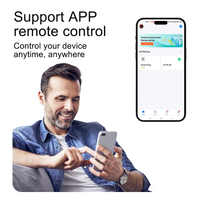 Prise murale intelligente Tuya WiFi, prise EU avec fonction de surveillance de la puissance et de minuterie, 110V 220V 16A, compatible avec Alice, Google Home, Alexa
