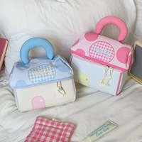 Sac de maquillage mignon en forme de champignon OEM&ODM, trousse de toilette portable de voyage, sac de rangement cosmétique grande capacité pour femmes