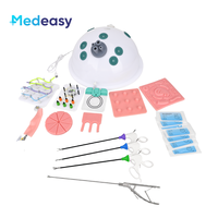 Boîte de simulation laparoscopique Medeasy avec caméra HD et 4 instruments – Kit de formation chirurgicale pour étudiants en médecine et chirurgiens