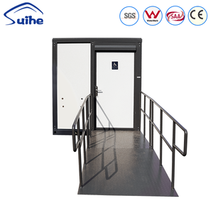 Inodoro Portátil de Lujo de 10 pies <span class=keywords><strong>para</strong></span> Sillas de Ruedas con Ducha, Precio de Fábrica, Cabina de Baño Móvil Prefabricada <span class=keywords><strong>para</strong></span> <span class=keywords><strong>Eventos</strong></span> - Product Image 1