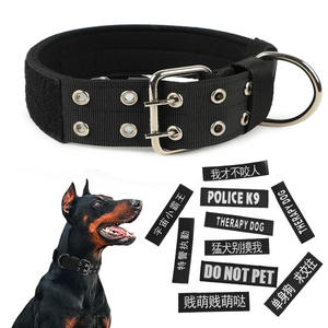 Collar Táctico Resistente para Mascotas, Collar de Nailon para Perros Grandes, para Pitbull, <span class=keywords><strong>Doberman</strong></span>, Rottweiler - Product Image 1