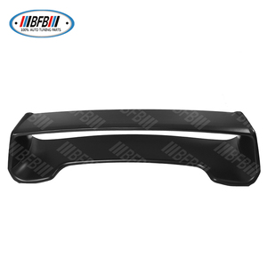 Alerón de Techo ABS Negro Mate BFB para <span class=keywords><strong>Subaru</strong></span> Impreza <span class=keywords><strong>STI</strong></span> 2002-2007, Estilo Frontal Doble Cola de Pato con Recubrimiento Transparente UV, 100% Compatible - Product Image 3