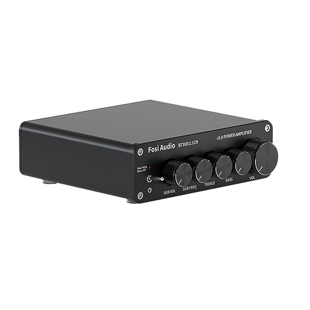 Fosi Audio BT30D-S Bluetooth 5.0アンプ 2.1チャンネル HI-FI小型高