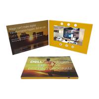 Carte Cadeau Vidéo Personnalisée 10 Pouces, Brochure Vidéo avec Écran LCD 7 Pouces, Brochure Publicitaire Vidéo, Carte Cadeau Numérique, Livre 4,3 Pouces