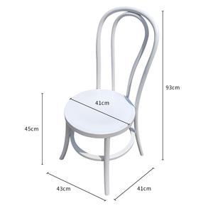 Classic Solid Wood Stackable Wedding Event Bentwood <strong>Chair</strong> Wedding Rental Wood Dining <strong>Thonet</strong> <strong>Chair</strong> for Sale - Product Image 2