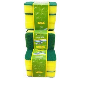 Ensemble de 3 éponges à vaisselle, éponges à vaisselle absorbantes, chiffons à vaisselle, tampons à récurer absorbants, chiffons de nettoyage, 2 yuans chacun. - Product Image 2