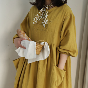 DUOLAI Survêtements pour femmes Nouveau tablier en toile <span class=keywords><strong>de</strong></span> <span class=keywords><strong>cuisine</strong></span> à manches longues Vêtements <span class=keywords><strong>de</strong></span> protection pour la <span class=keywords><strong>cuisine</strong></span> Vêtements <span class=keywords><strong>de</strong></span> travail en coton - Product Image 1
