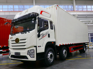 Faw giá tốt 6x2 nhanh Giao thông vận tải Euro 5 DIESEL 290hp van loại xe tải chở hàng - Product Image 2